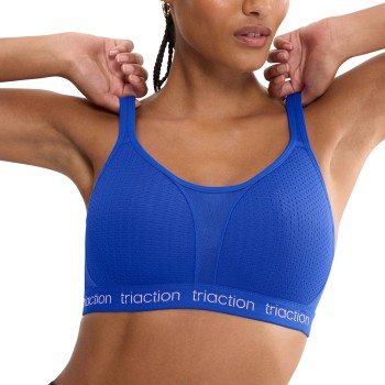triaction by Triumph Triumph Triaction Energy Lite Padded Sports Bra EX BH Kornblå E 80 Dame