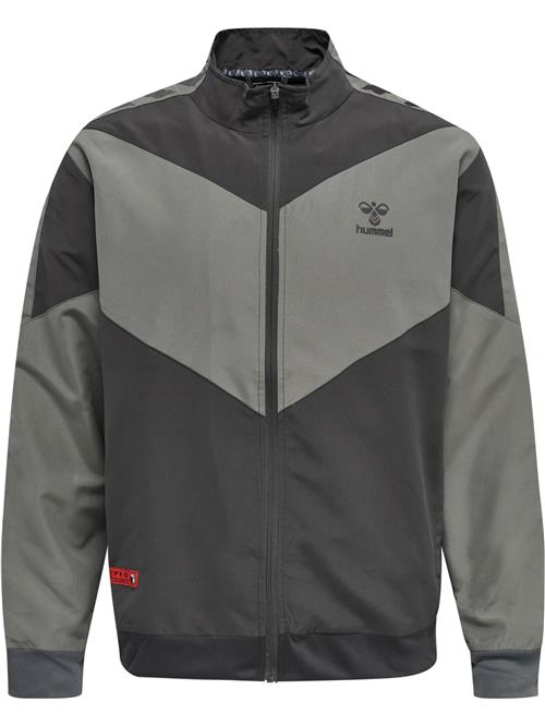 Hummel Sportsjakke  grå / grafit / rød