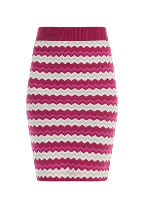 faina Nederdel  creme / lysebeige / fuchsia / mørk pink