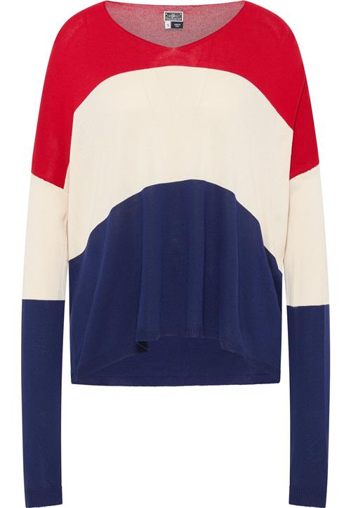DreiMaster Maritim Pullover  creme / navy / rød