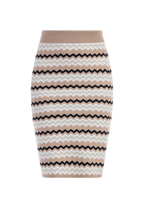 faina Nederdel  beige / lysegrå / sort / hvid