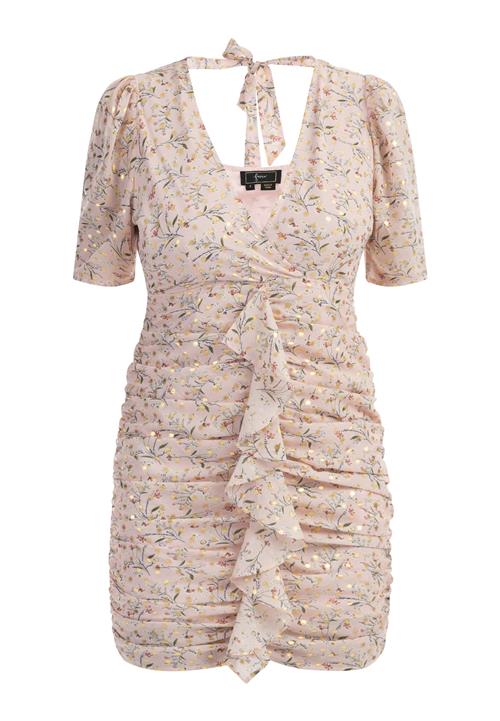 faina Kjole  guld / oliven / lyserød / hvid