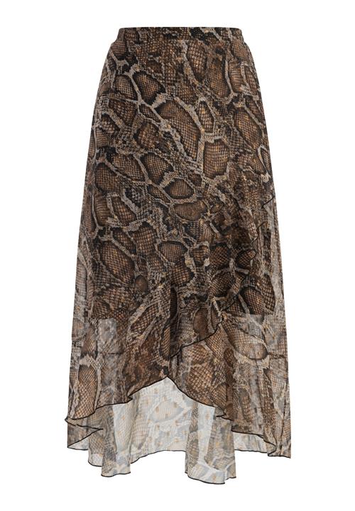 faina Nederdel  beige / brun / guld / sort