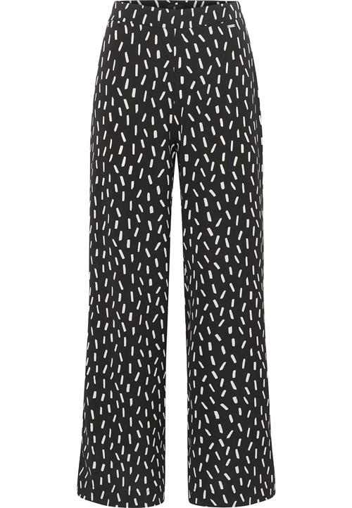 DreiMaster Klassik Bukser  sort / uldhvid