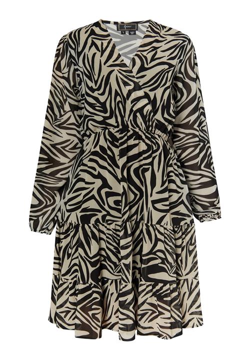 faina Kjole  ecru / sort