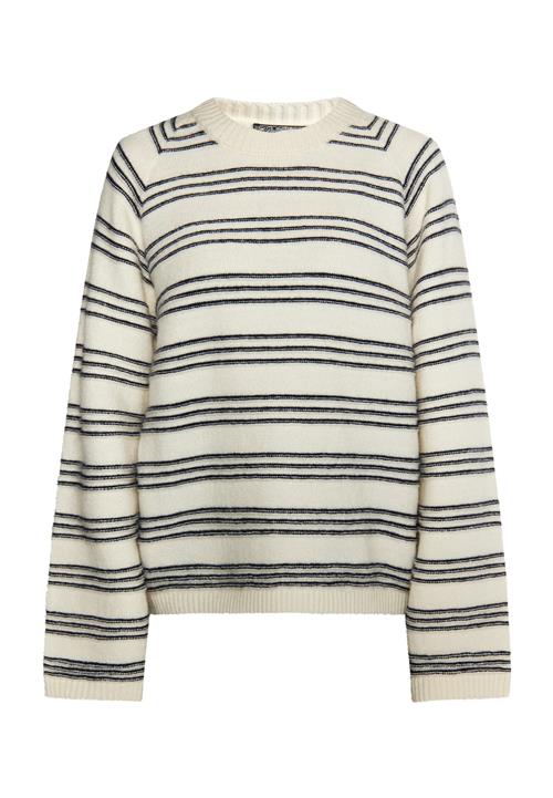 DreiMaster Vintage Pullover 'Altiplano'  marin / uldhvid