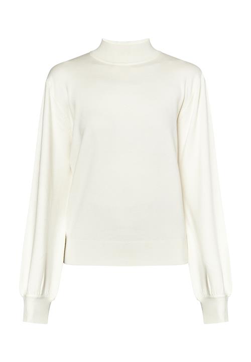 DreiMaster Klassik Pullover  uldhvid