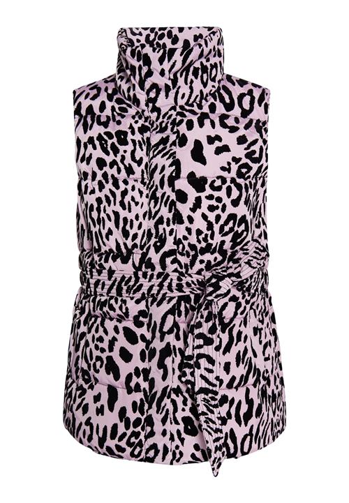 faina Vest 'Zitha'  lilla / sort