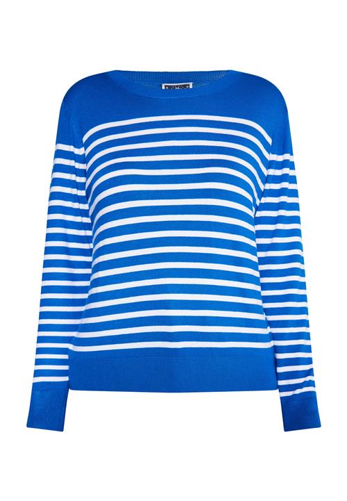 DreiMaster Maritim Pullover  royalblå / hvid