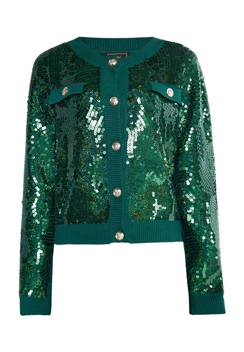 faina Cardigan 'Minya'  smaragd