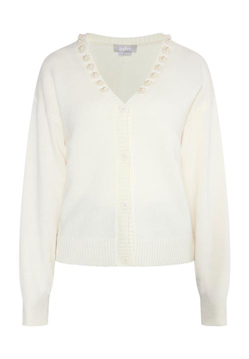Usha Cardigan 'Sivene'  uldhvid