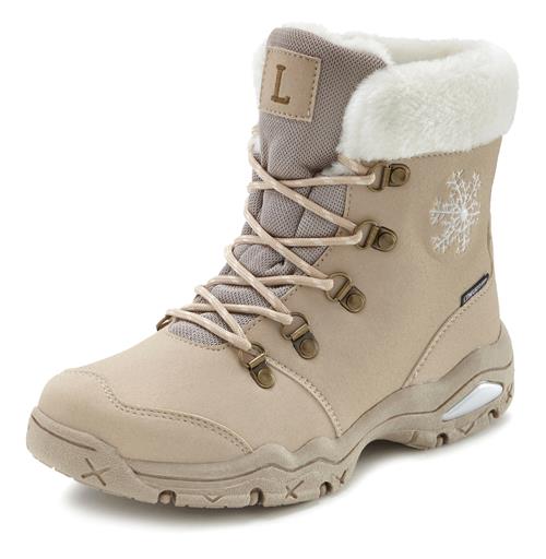 Se LASCANA Snowboots  beige hos About You