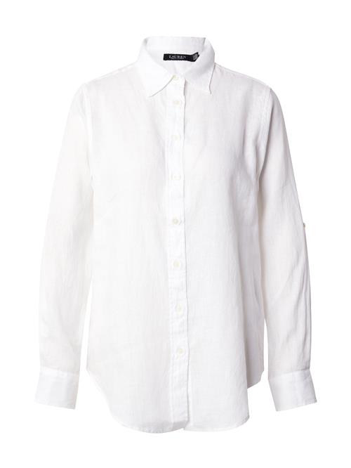 Lauren Ralph Lauren Bluse 'Tissue'  hvid