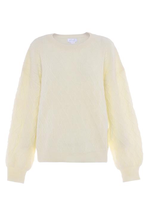 BLONDA Pullover  naturhvid