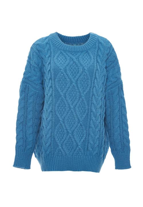 Sookie Pullover  cyanblå