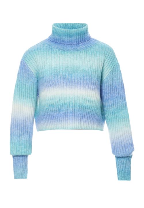 Sidona Pullover  opal / blå-meleret / offwhite