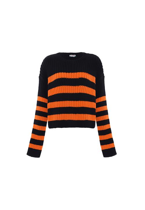 Libbi Pullover  orange / sort