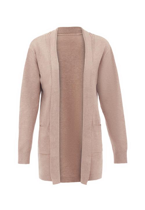 aleva Cardigan  mørkebeige