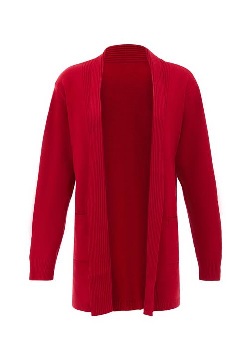 aleva Cardigan  brandrød