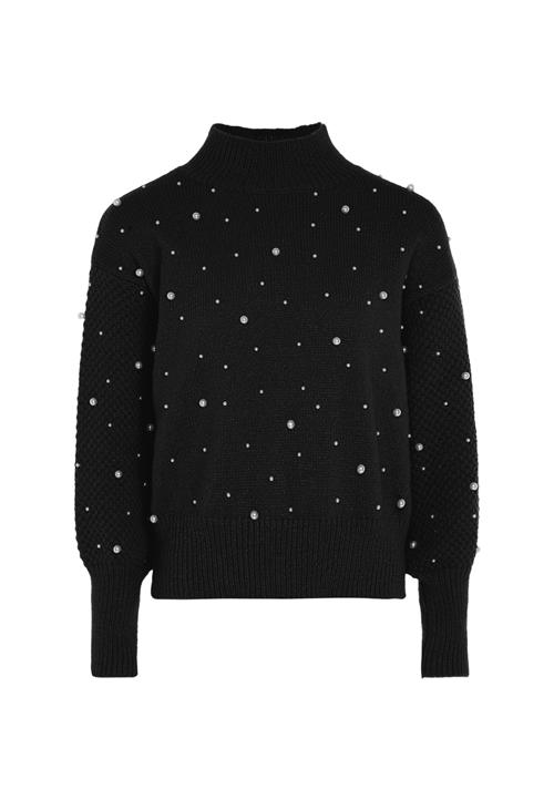 nascita Pullover  sort / perlehvid
