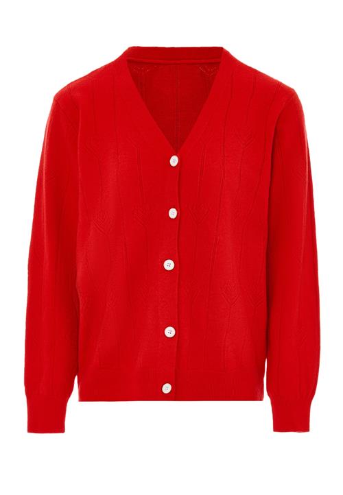 SANIKA Cardigan  rød