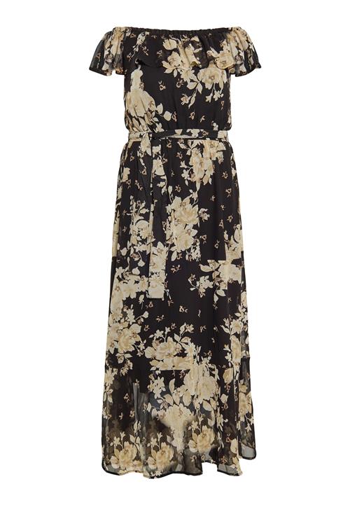 faina Sommerkjole  beige / taupe / sort