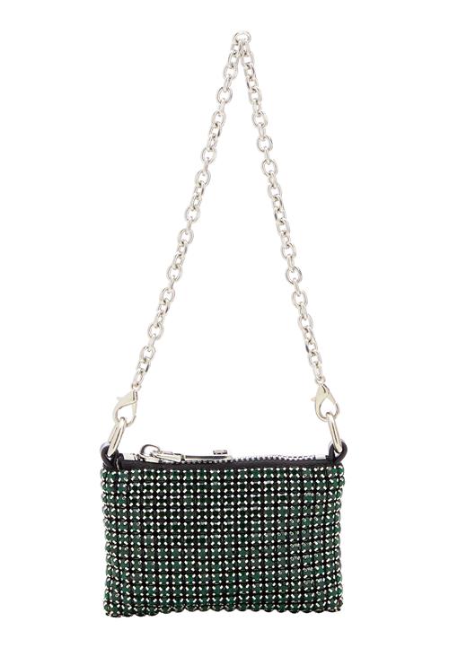 NAEMI Skuldertaske  gran / sølv