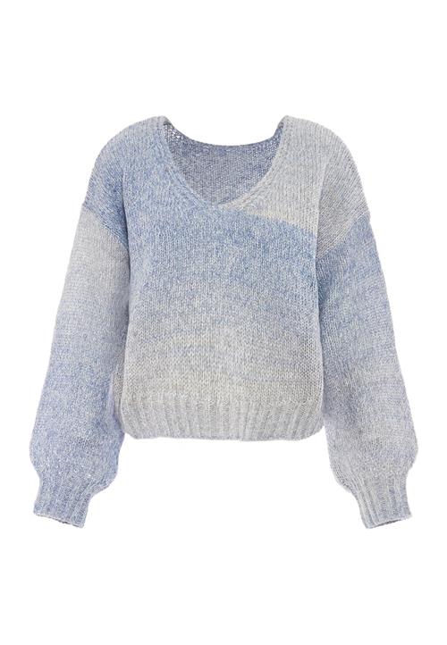 MYMO Pullover  opal / uldhvid