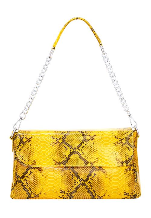 NAEMI Skuldertaske  gul / grå-meleret / sort