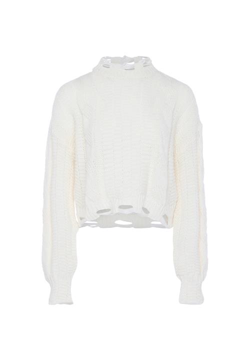 MYMO Pullover  uldhvid