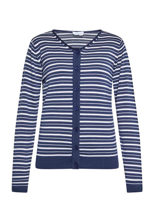 usha BLUE LABEL Cardigan  marin / hvid