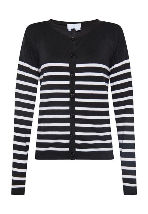 usha BLUE LABEL Cardigan  sort / hvid