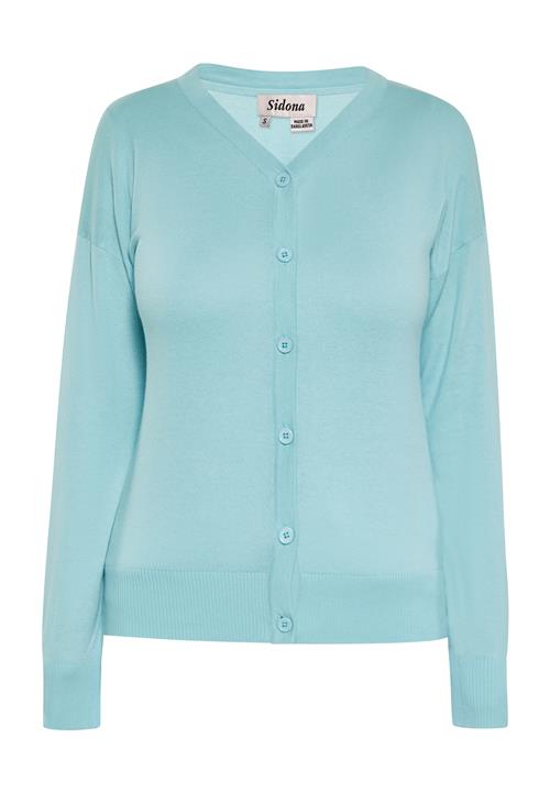 Sidona Cardigan  aqua