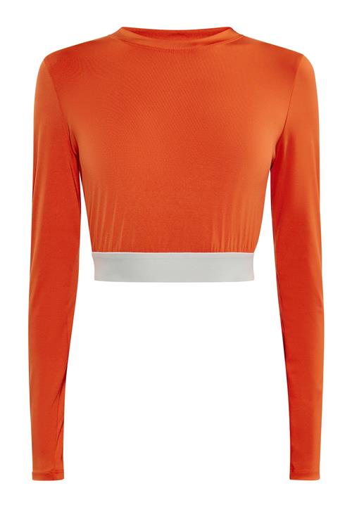 myMo ATHLSR Funktionsbluse  grå / orange