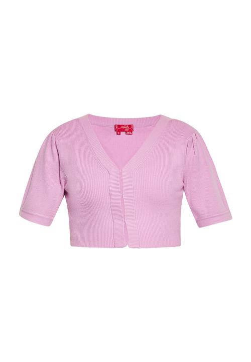 swirly Cardigan  lys pink