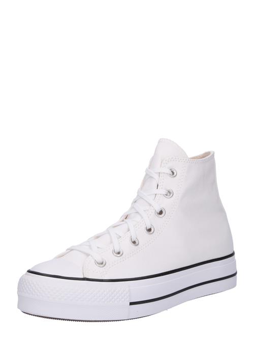 CONVERSE Sneaker high 'CHUCK TAYLOR ALL STAR LIFT PLATFORM WIDE WIDTH'  sort / hvid