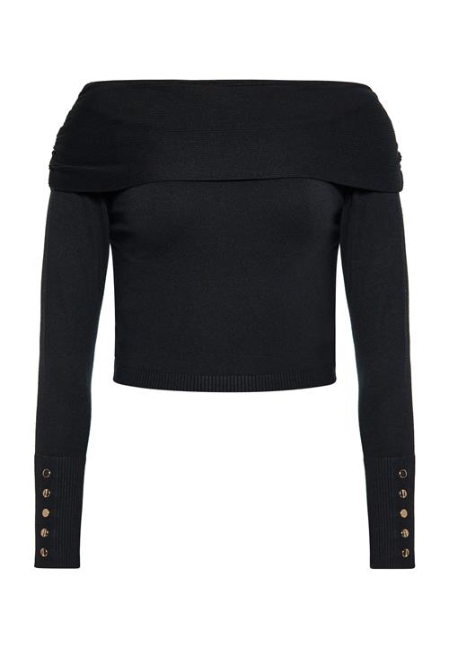 NAEMI Pullover  guld / sort