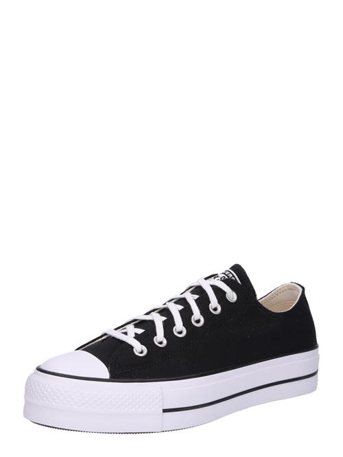 CONVERSE Sneaker low 'CHUCK TAYLOR ALL STAR LIFT PLATFORM WIDE WIDTH'  sort / hvid