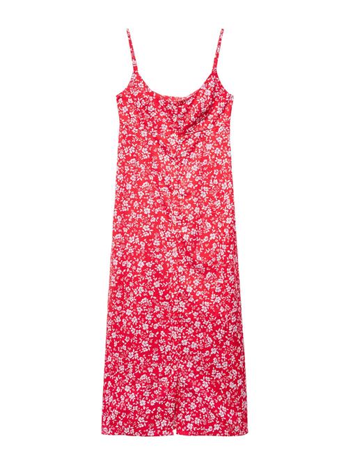 Se MANGO Kjole 'Florex'  rød / hvid hos About You