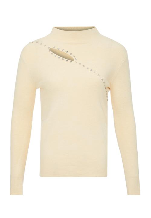 bling bling by leo Pullover  lysebeige