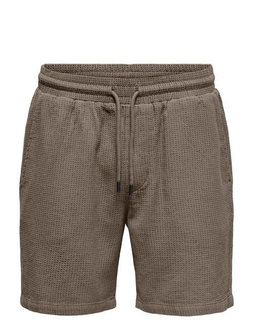 ONLY & SONS | Onsbertil Waffle Shorts | XL