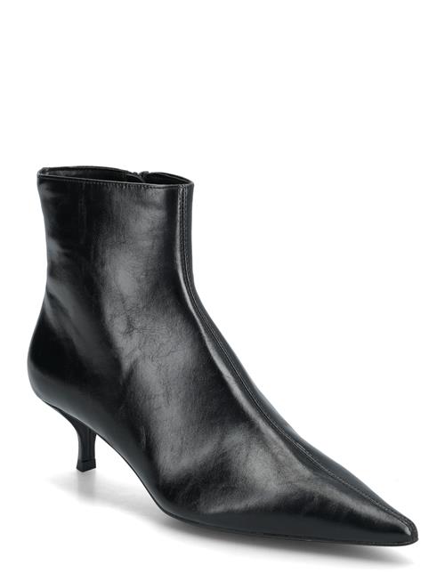 Mango | Kitten-Heel Pointed-Toe Ankle Boots | 40