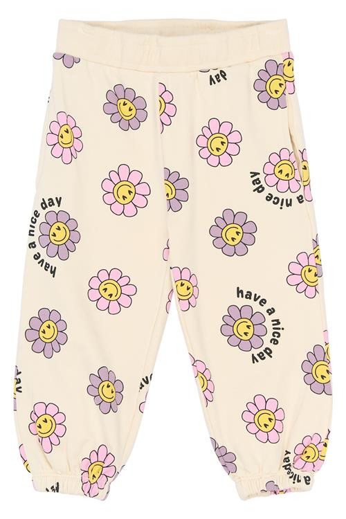 The New Siblings Saga Joggingbukser Gardenia Aop  Gardenia AOP-86 cm  Creme  86 cm  kvinde