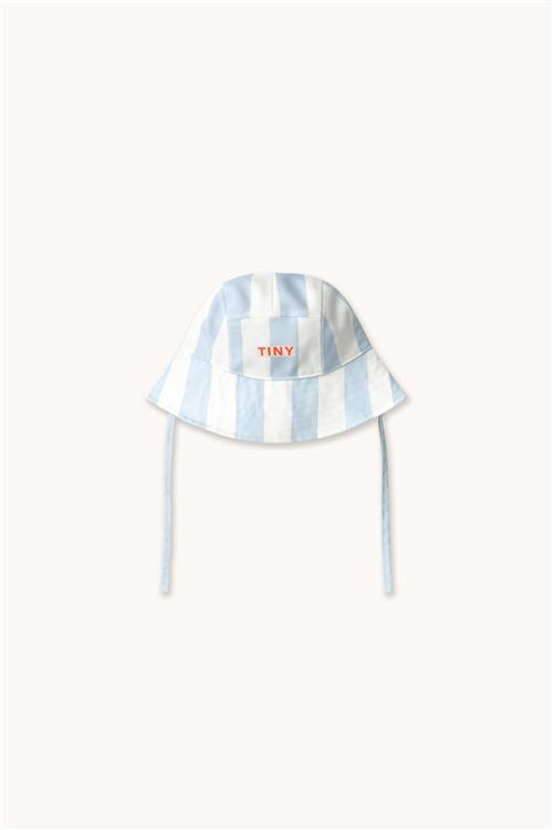Tinycottons Blue Stripes Bucket Hat Washed Blue  Washed Blue 50/52 cm  Blå  50/52 cm  mand