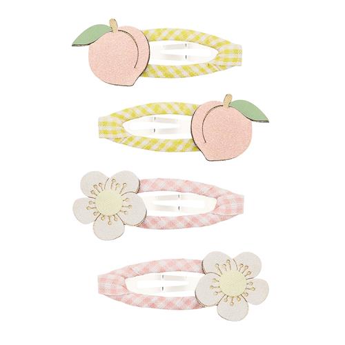 Mimi & Lula Blossom Peaches And Cream 4 Hårklemmer Multi  Multi-3-8  years  Lyserød  3-8 år  kvinde
