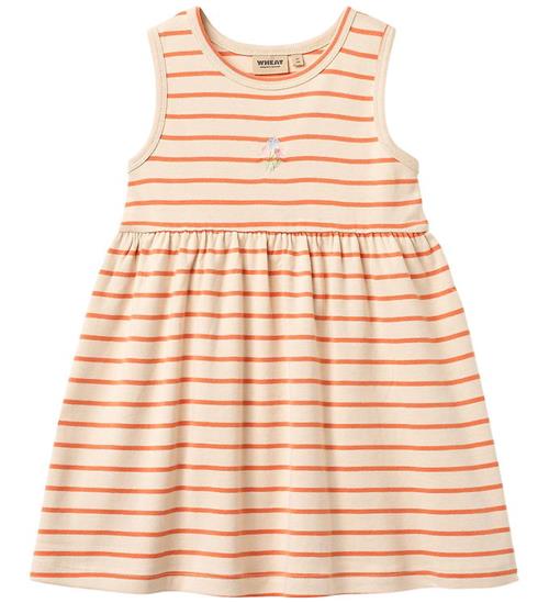 Wheat Kjole - Martha - Orange Stripe
