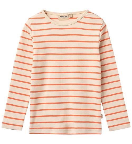 Wheat Bluse - Stig - Orange Stripe