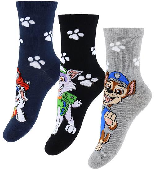 Name It Strømper - NmmNaveen - 3-pak - Paw Patrol - Navy Blazer/