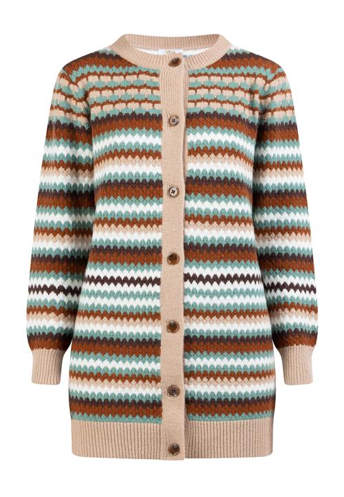 usha FESTIVAL Cardigan  grøn / blandingsfarvet