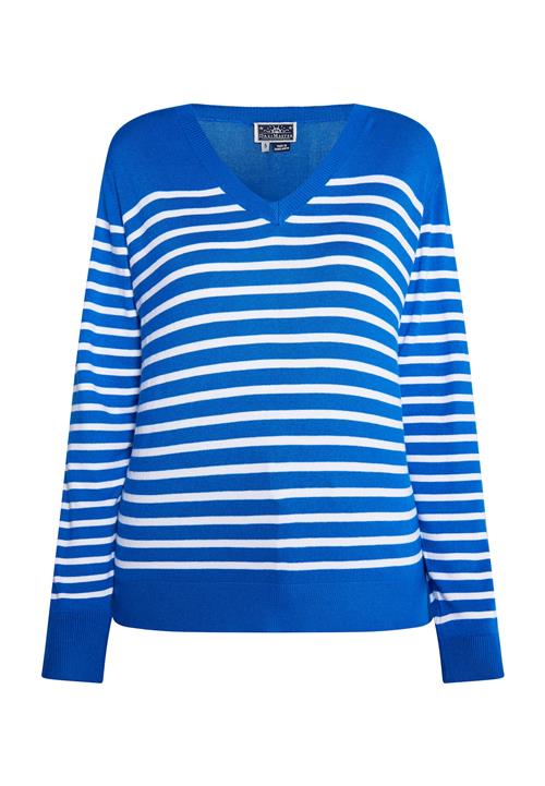 DreiMaster Maritim Pullover  royalblå / hvid